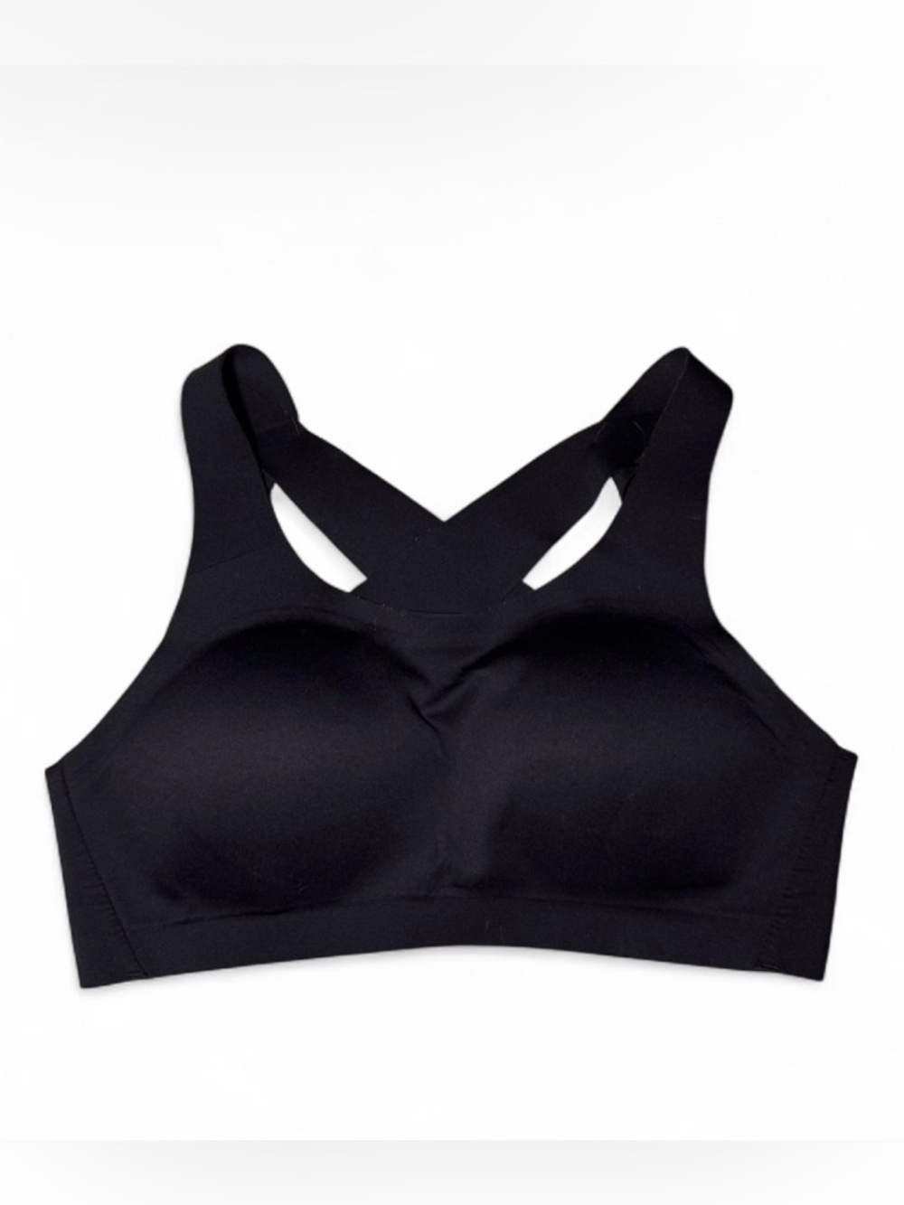 Lululemon black sports bra with criss cross back 34C 🤍